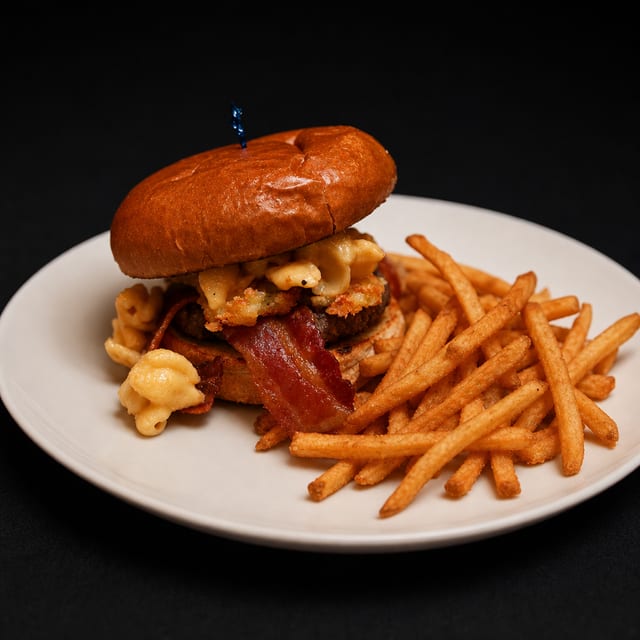 Mac Attack Burger.