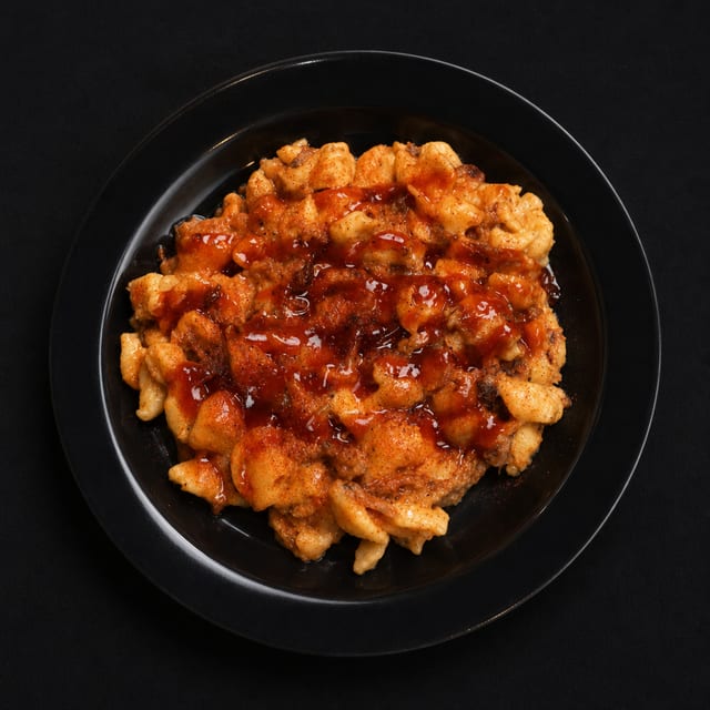 Pork Mac & Cheese Bowl.