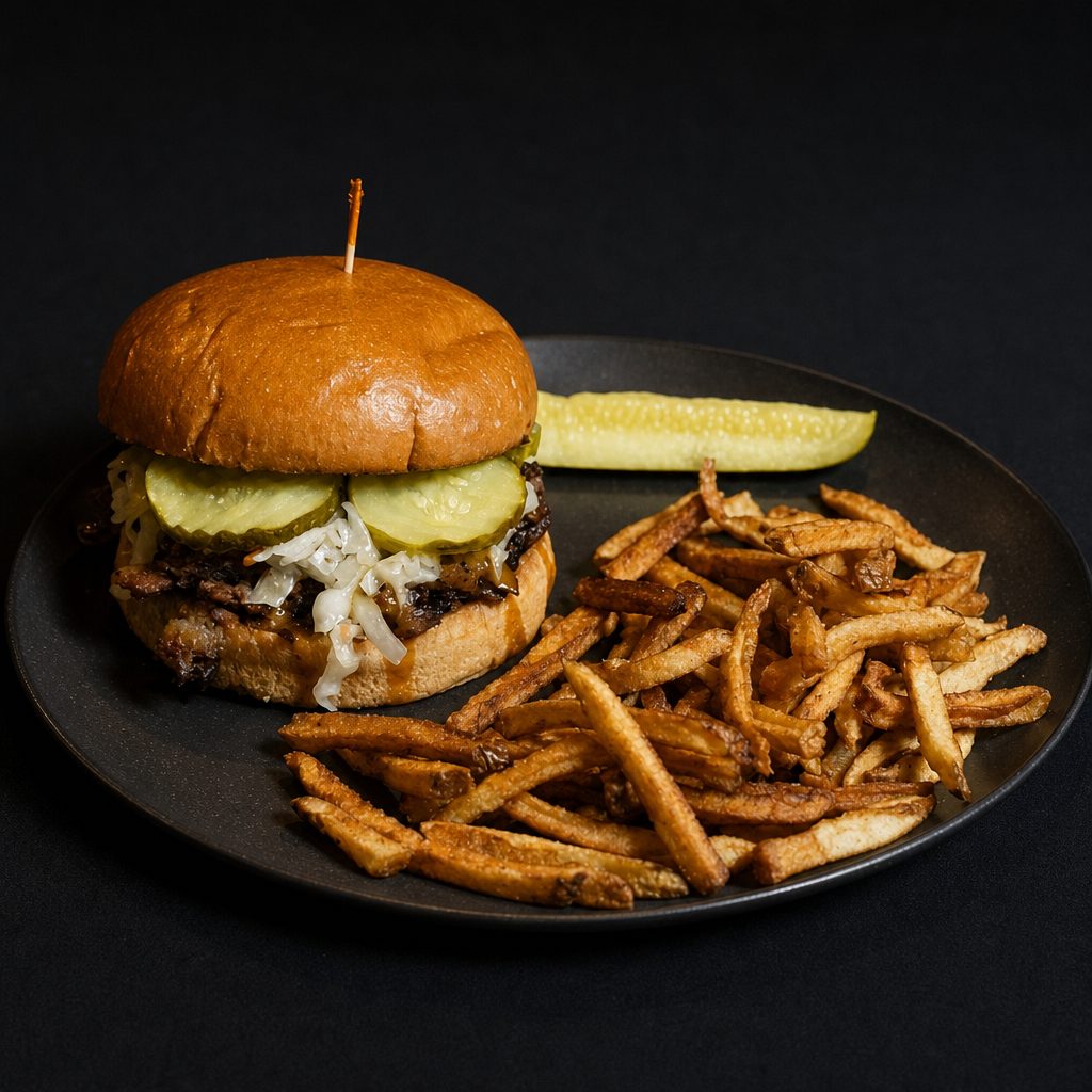 Brisket Sandwich.