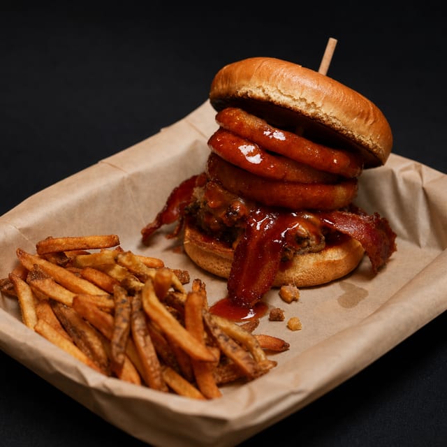 Roadhouse Burger.