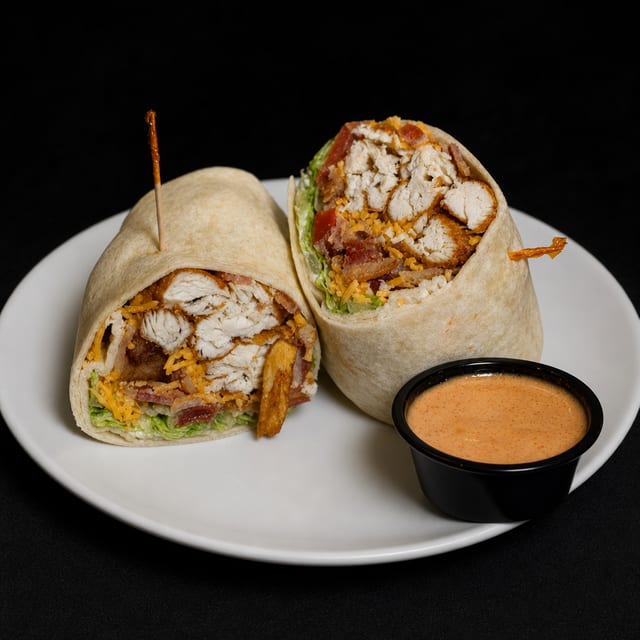 Crispy Chicken Wrap.