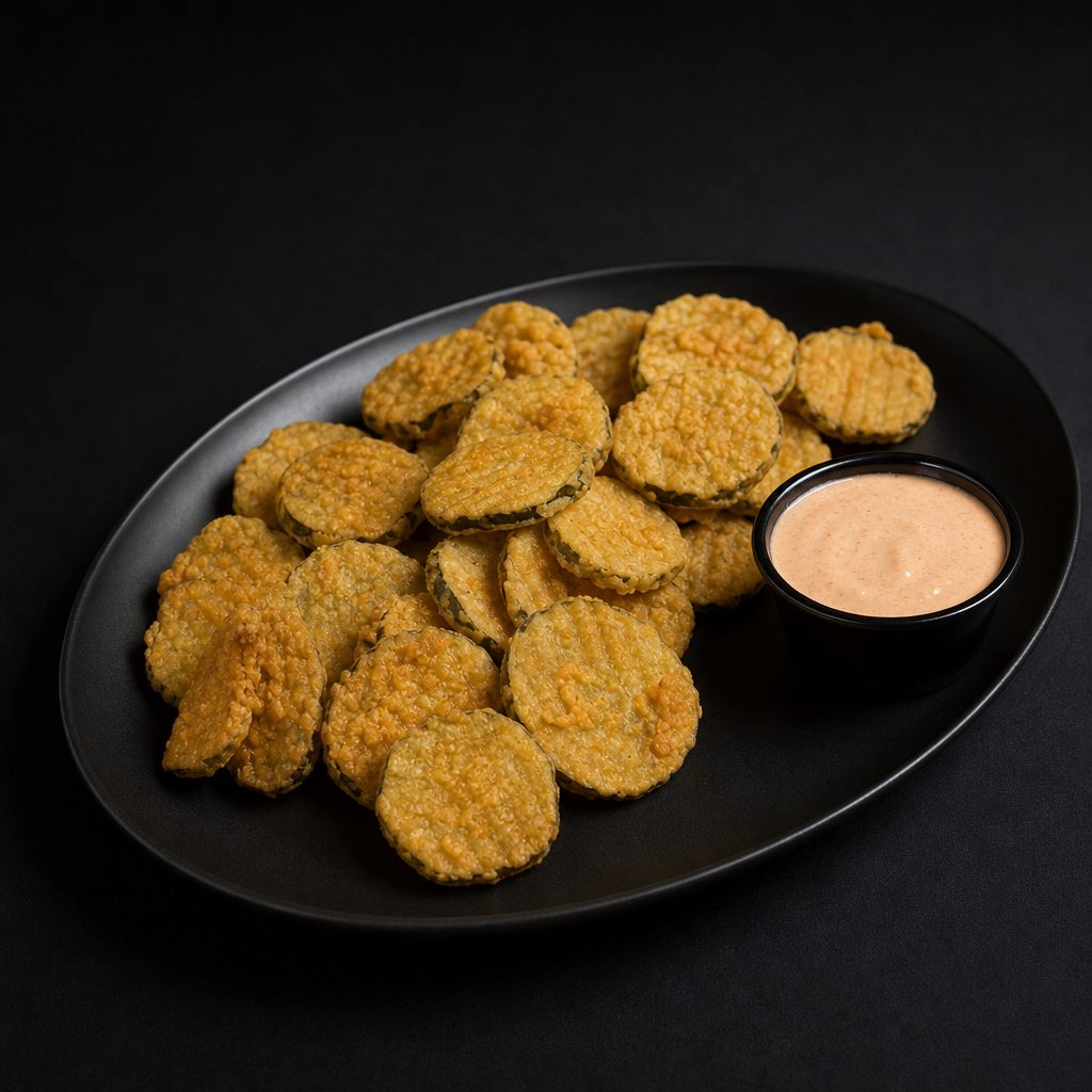 Fried Pickle Chips.