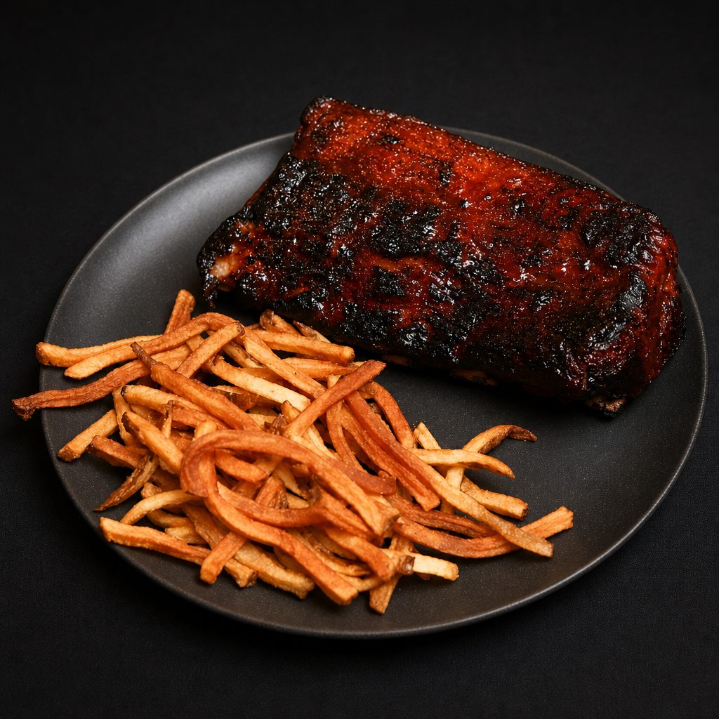 Half Rack Ribs.