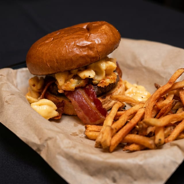 Mac Attack Burger.