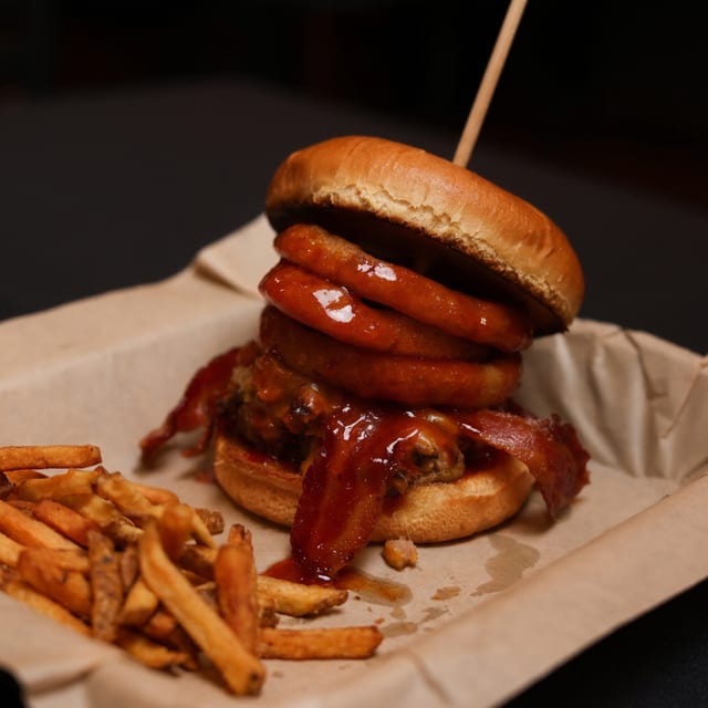 Roadhouse Burger.