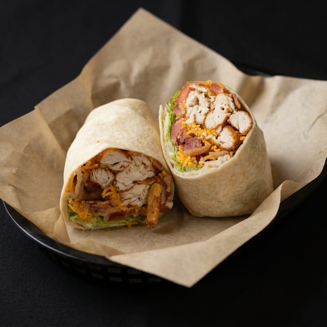 Crispy Chicken Wrap.