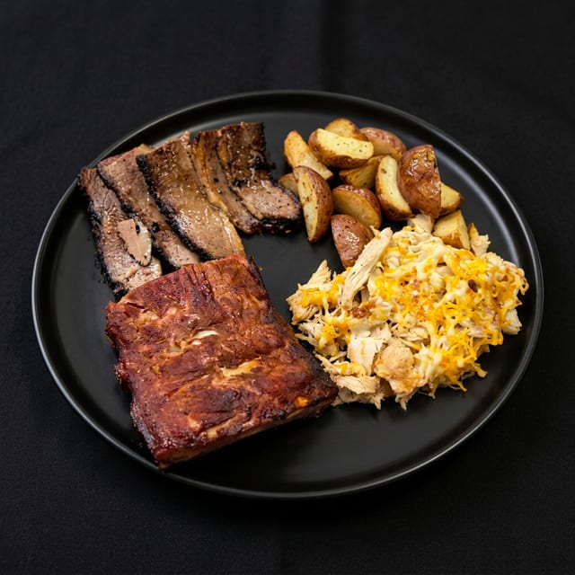 Seneca Pit Platter - Pick 3 & 1 Side.