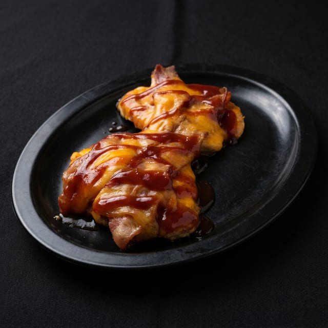 Bourbon Chicken Dinner.